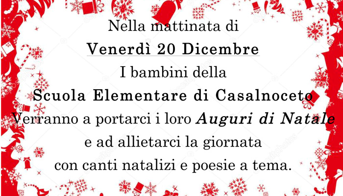 Poesie Di Natale Asilo Nido.Canti E Auguri Di Natale Dai Bimbi Residenza I Giardini Area Bios